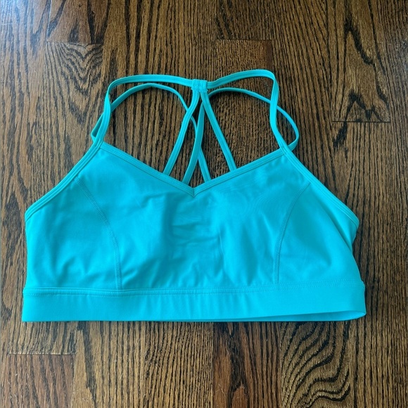 Xersion Medium Support Strappy Back Sports Bra Sz. XXL green - Picture 2 of 6